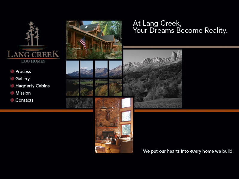 Lang Creek Log Homes and Log Cabins